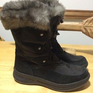 Cougar Tammy Suede Faux Fur Boot